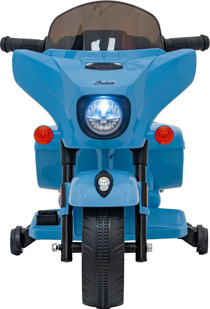 Ramiz Modré vozidlo Chopper INDIAN