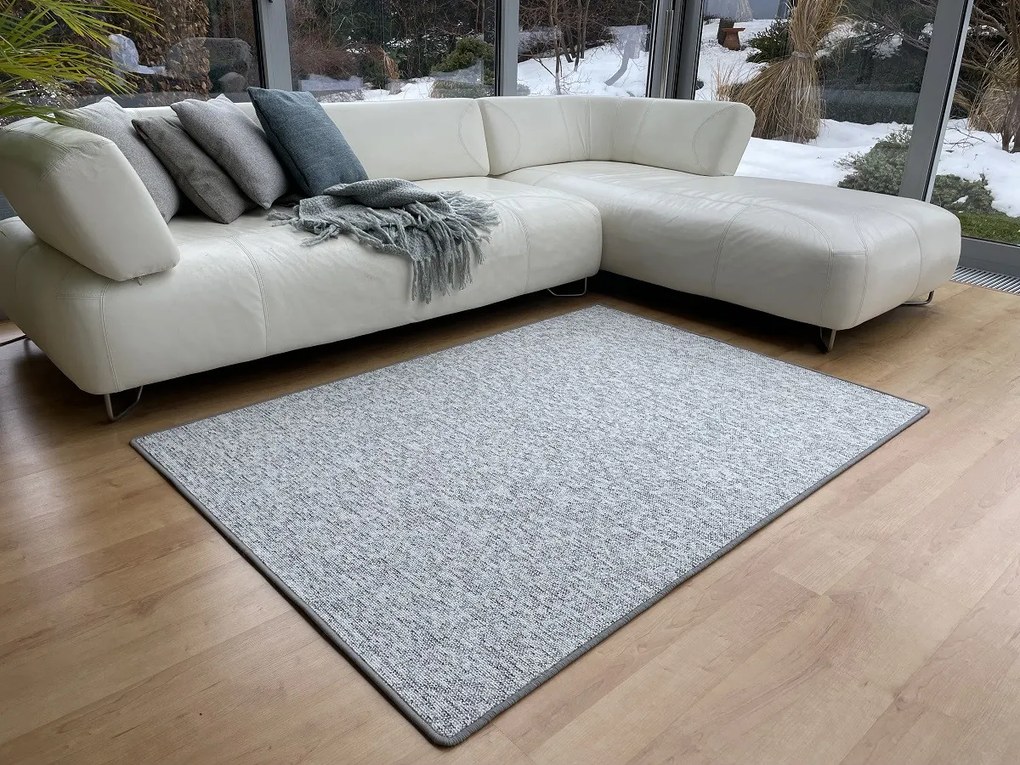 Vopi koberce Kusový koberec Modena šedá - 400x500 cm