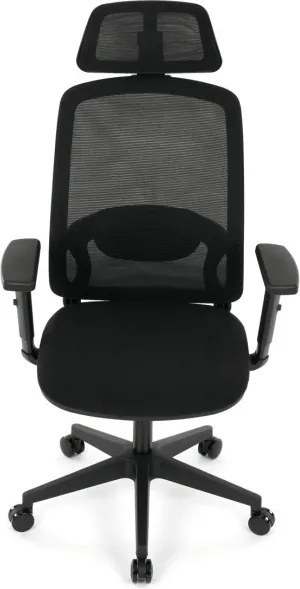 Kancelárska stolička čierna KA-S2176 BK