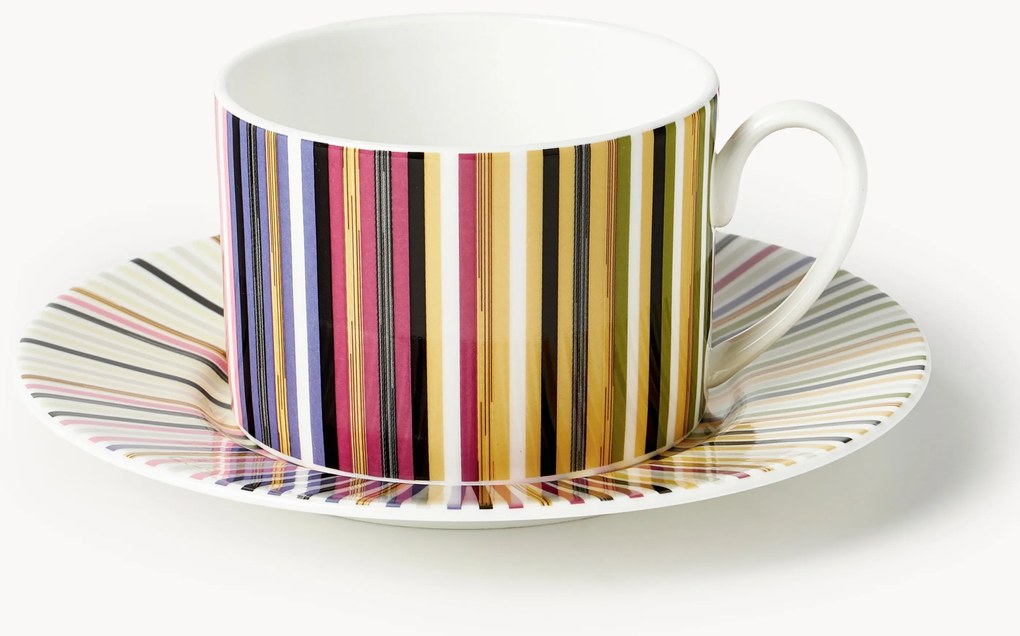 Šálky na kávu's podšálkami z čínskeho porcelánu Jenkins, 6 ks