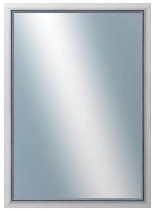 DANTIK - Zrkadlo v rámu, rozmer s rámom 50x70 cm z lišty RIVIERA modrá (3103)