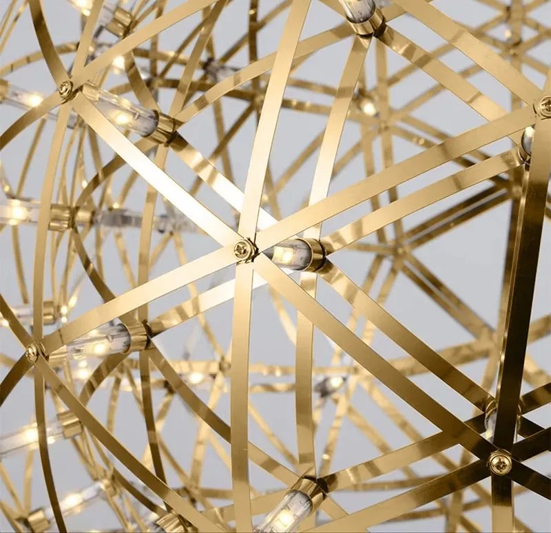 Toolight Toolight, LED stropné svietidlo APP1505-CP, zlatá, OSW-03680