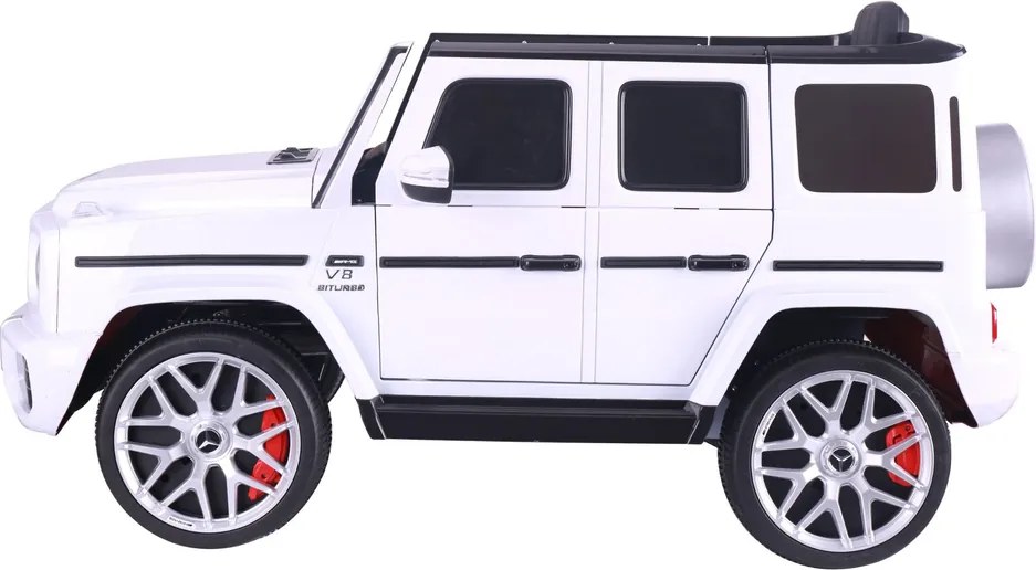 LEAN CARS Elektrické autíčko Mercedes G63 S306-1 biele