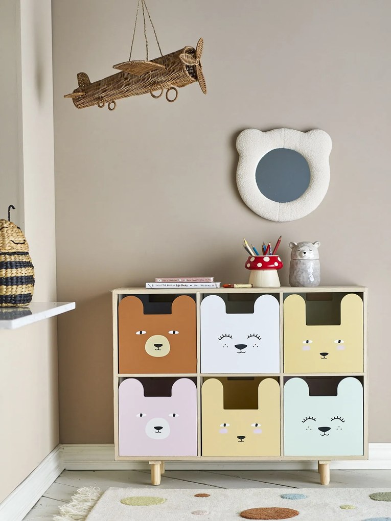 Bloomingville Nástenné zrkadlo Baily Ø 33 cm