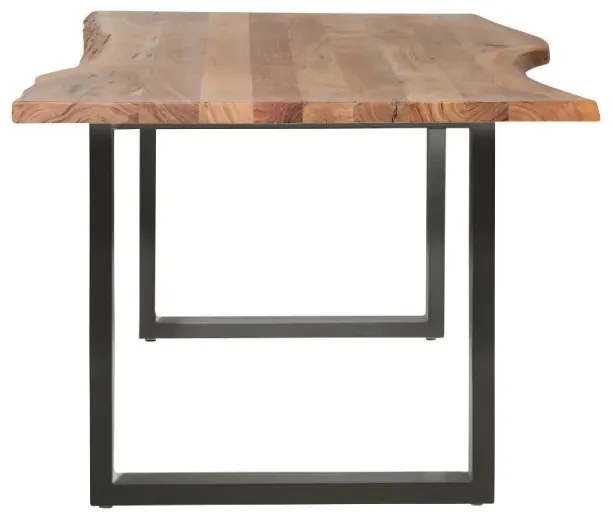 furniture-nabytek.cz - Masívny jedálenský stôl Bullwer z akácie, lakovaný, hnedý – 230×100 cm