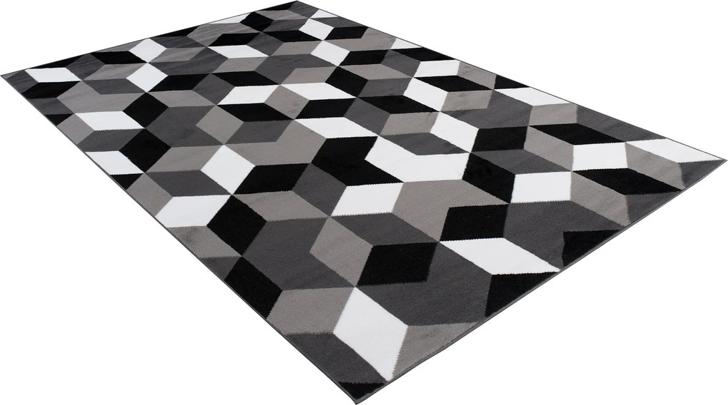 TA Koberec Q545A TMAVO ŠEDÁ MAYA PP EYM Rozmer: 200x250 cm