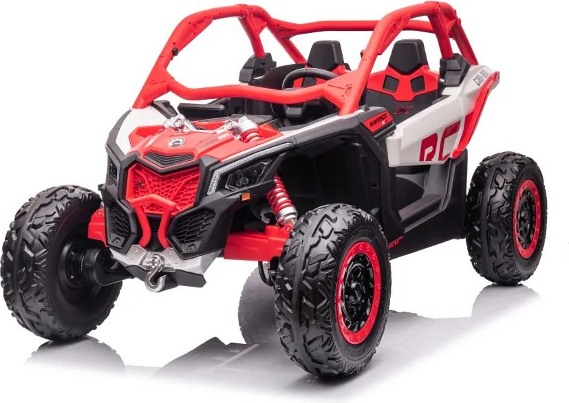 LEAN CARS Batériová bugina Can-am RS DK-CA001 Red 4x4