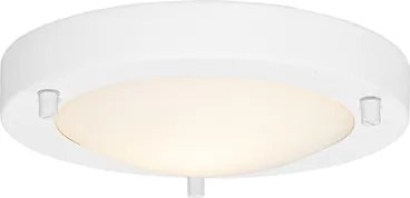 Moderné stropné svietidlo biele 18 cm IP44 - Yuma