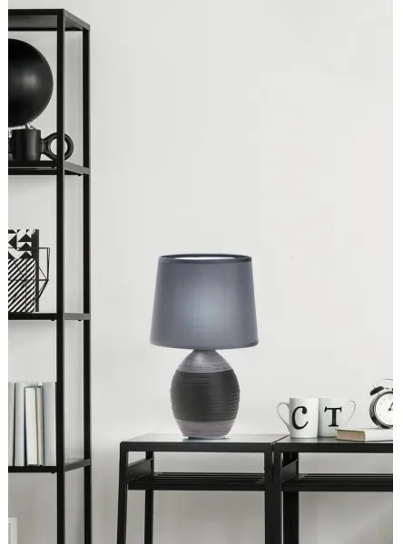 Stolná lampa AMBON 1xE14/40W/230V čierna