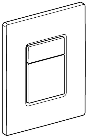 GROHE 38732SD0 - Ovládacie tlačidlo SKATE COSMOPOLITAN 156 × 197 mm nerezové