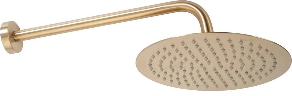 Rea Lungo, podomietková termostatická sprchová sada + BOX, zlatá matná, REA-P8551
