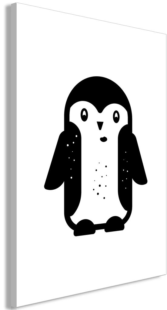 Artgeist Obraz - Funny Penguin (1 Part) Vertical Veľkosť: 40x60, Verzia: Premium Print