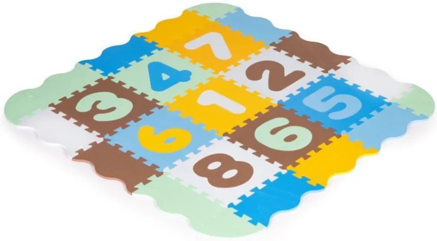 Bestent Penové puzzle - náučný koberec 114x87cm Color number