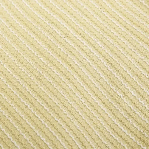 vidaXL Tieniaca plachta 160 g/m² béžová 2x3,5 m HDPE-