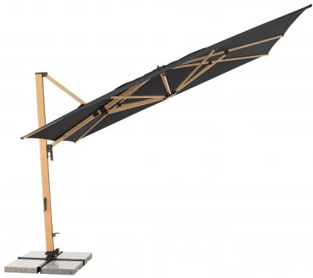 Doppler ALU WOOD XL 4x3 m - záhradný naklápací bočný slnečník : Barvy slunečníků - 840