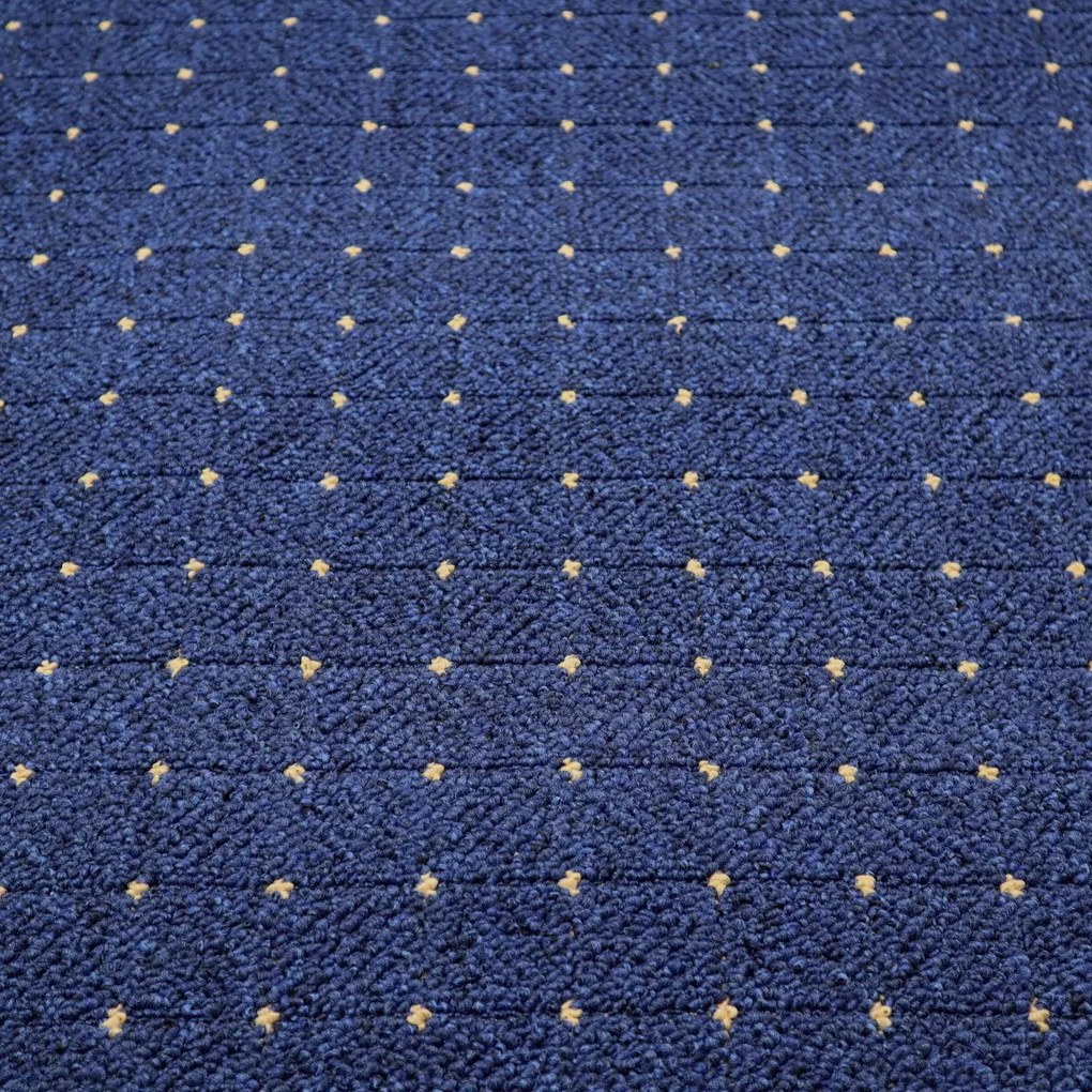 Behúň na mieru Udinese modrý, šíre 133 cm, modrá, chodba / predsieň, Condor Carpets