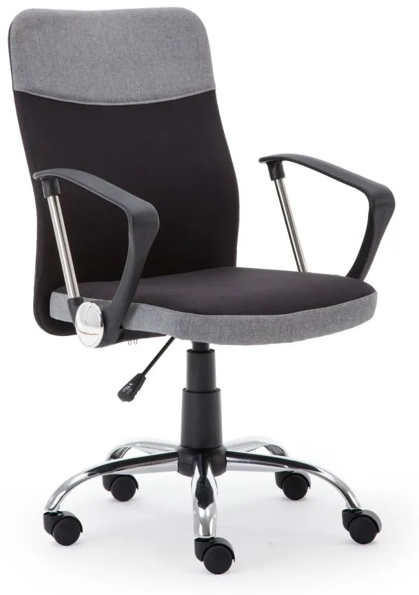 Kancelárska stolička Oxy čierna/sivá