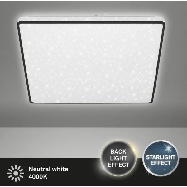 Briloner 3749-415 - LED Stropné svietidlo LINO LED/24W/230V čierna