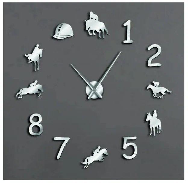 Nástenné hodiny jazdec na koni  I SENTOP 12S057 - 12S045