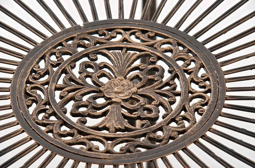 Kovový stôl Sheela - Bronzová