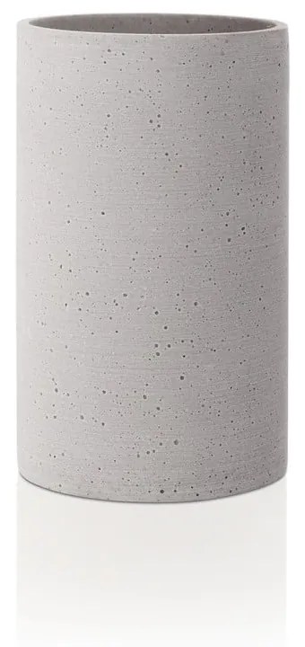 Svetlosivá váza Blomus Bouquet, výška 20 cm