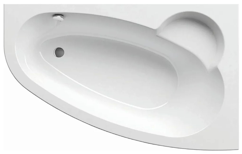 Ravak C491000000 - Rohová vaňa ASYMMETRIC 170x110 cm akrylát/biela