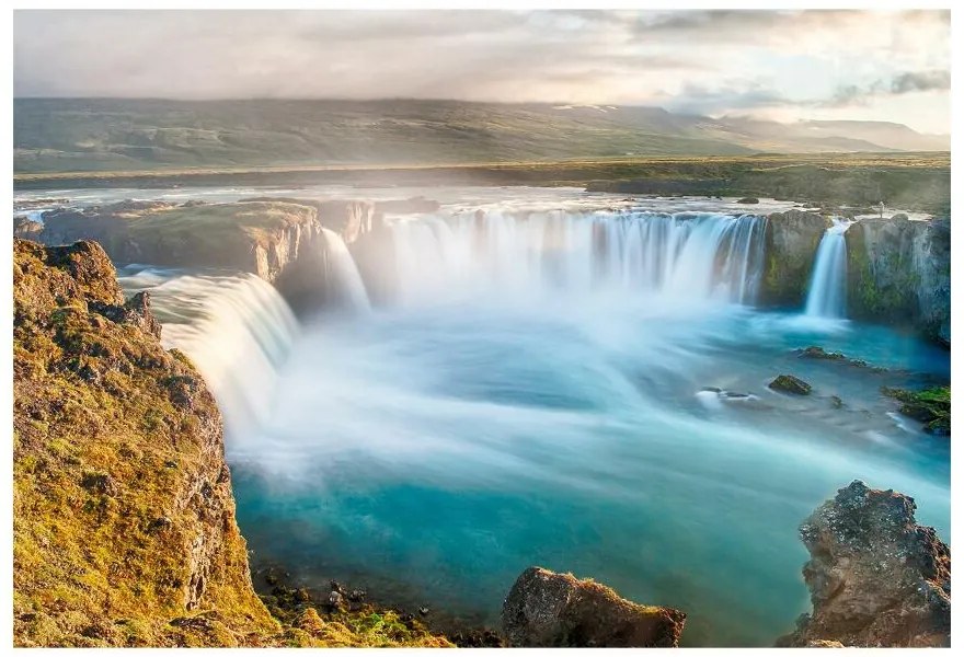 Fototapeta Vliesová Vodopád godafoss 312x219 cm