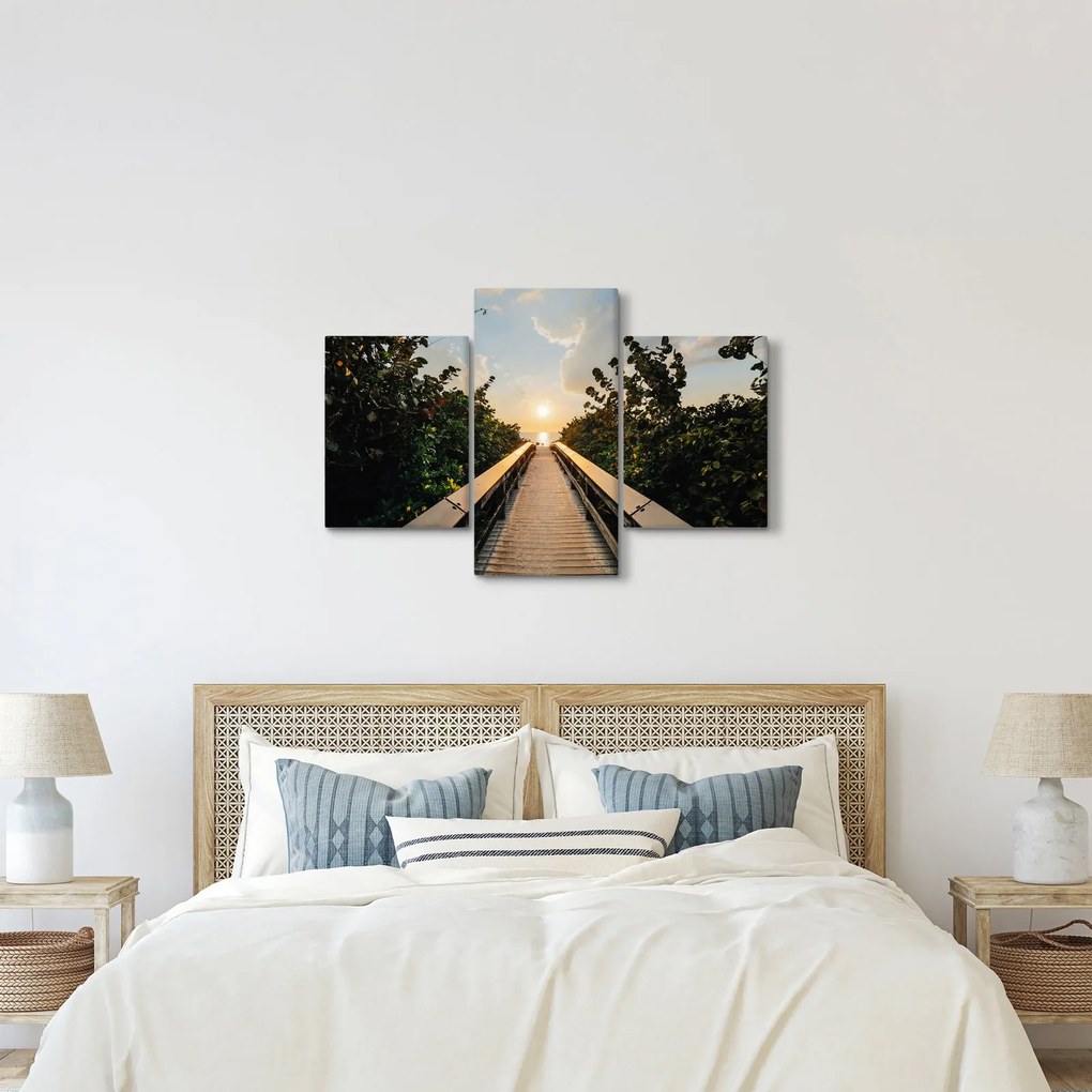 Obraz - cesta k slnku (90x60 cm)