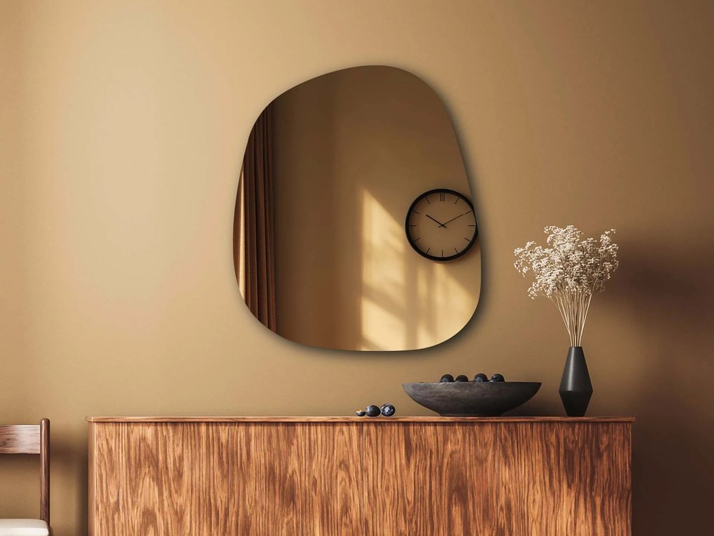 Bronzové zrkadlo Base B28 77×89