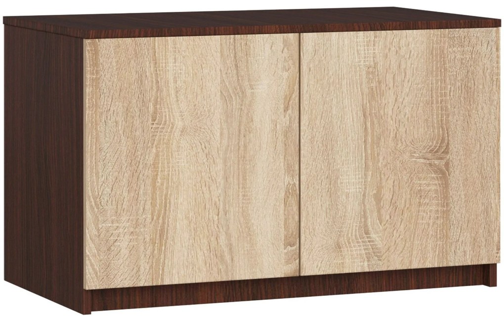 Nadstavba na skriňu Sashka (wenge + dub sonoma). Akcia -19%. Vlastná spoľahlivá doprava až k Vám domov. 1069953