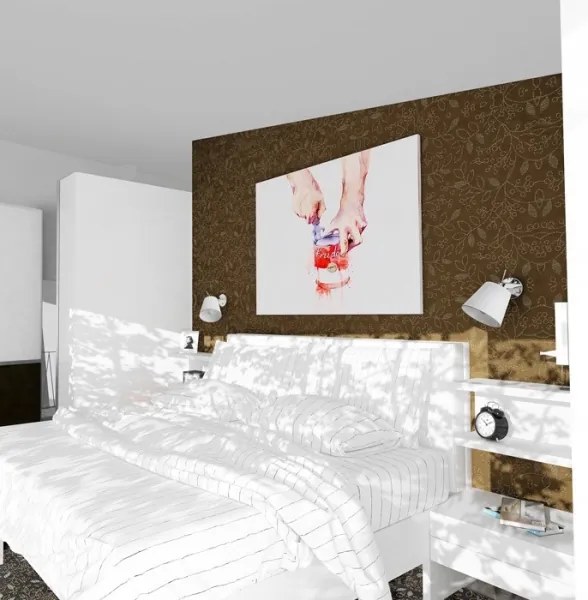 RED - Design Rendl - R11976 - Nástenná lampička JERSEY 1xE27/42W/230V