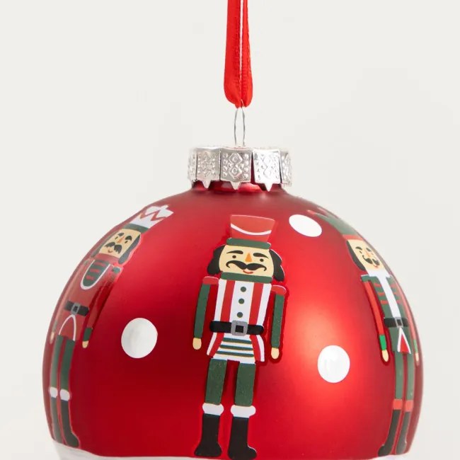 Závesná vianočná dekorácia AMILLY červená 749605 (3 ks)