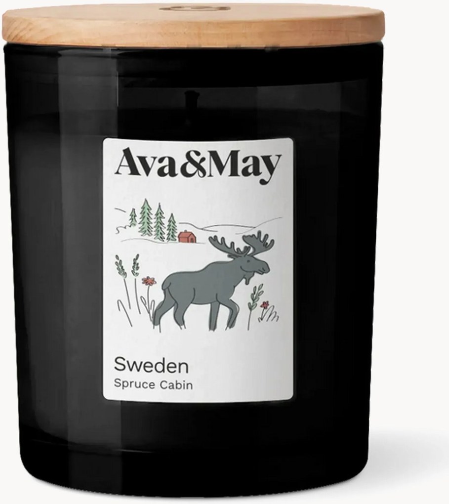 Vonná sviečka Sweden (Musk, Cedarwood & Sandalwood)