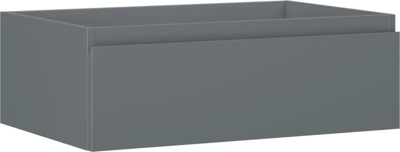 Mexen Orio, kúpeľňová skrinka 70 cm, 1 zásuvka, grafitová matná, 91A10-07023-1-BF66