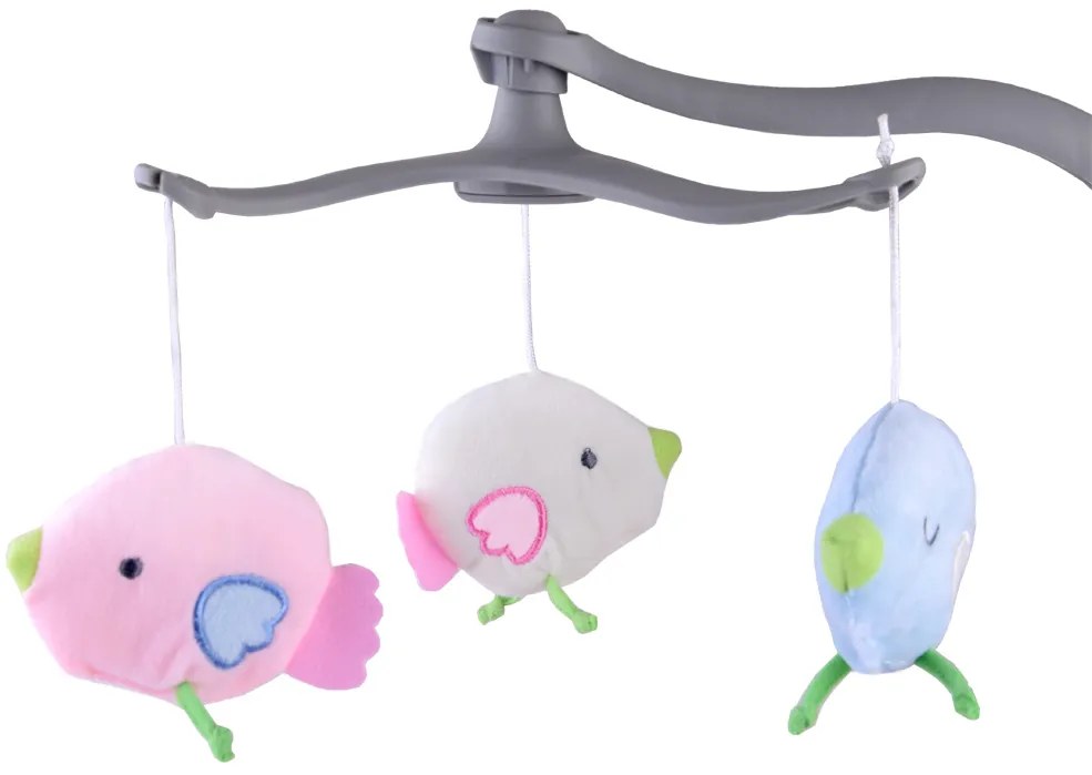 Elektrické hojdacie kreslo s uspávankami a zvukmi prírody ZA4693