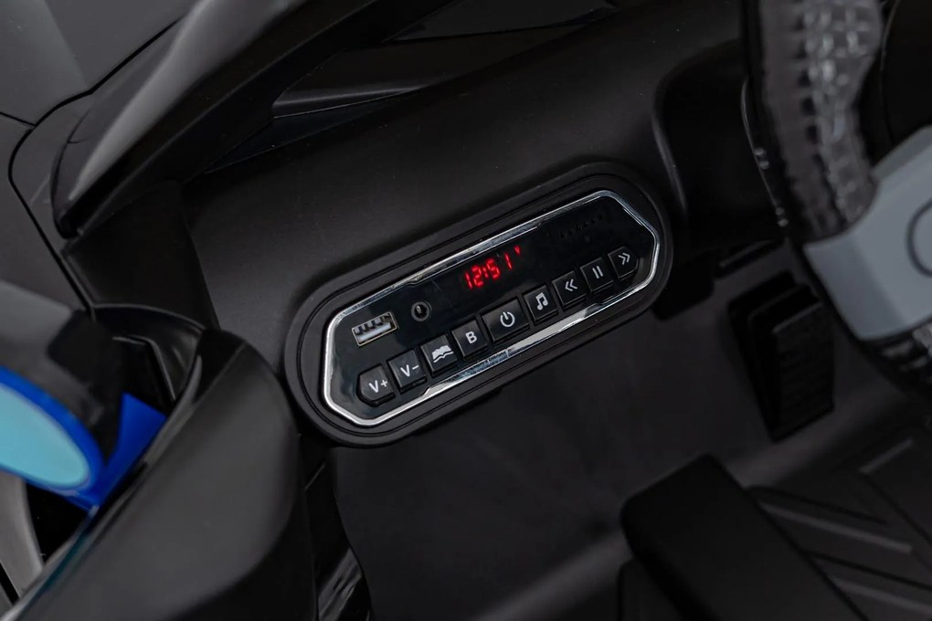 Ramiz Mini Concept Aceman Čierne vozidlo