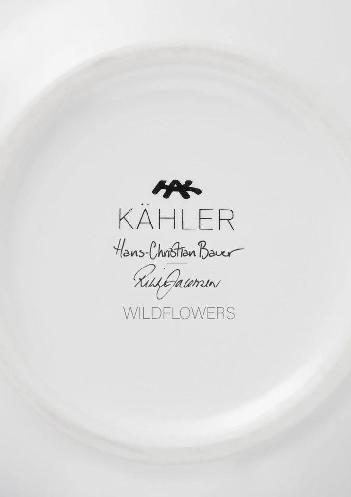 KÄHLER Porcelánová váza Hammershøi Wild Flowers 21 cm