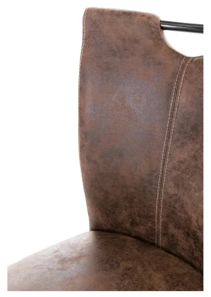 furniture-nabytek.cz - Masívna jedálenská súprava Bullwer so 4 stoličkami Kenton z akácie, lakovaná, hnedá a čierna