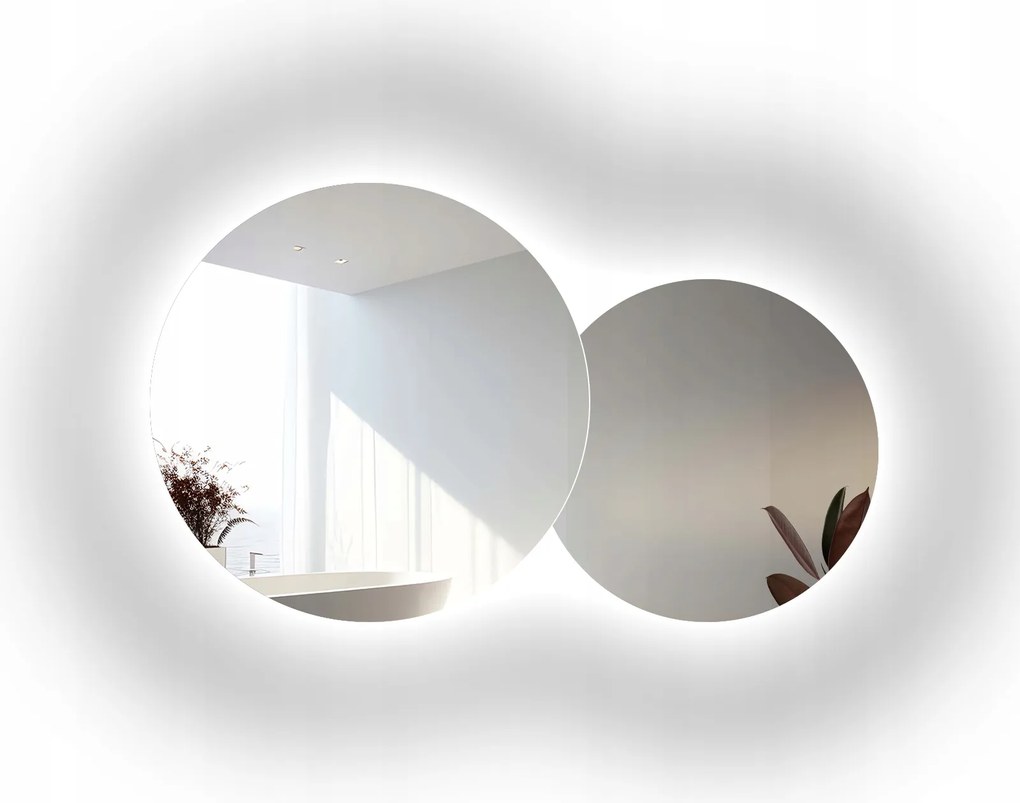 Sada zrkadiel Universe Cut s Led podsvietením I (2ks) FI120 FI140