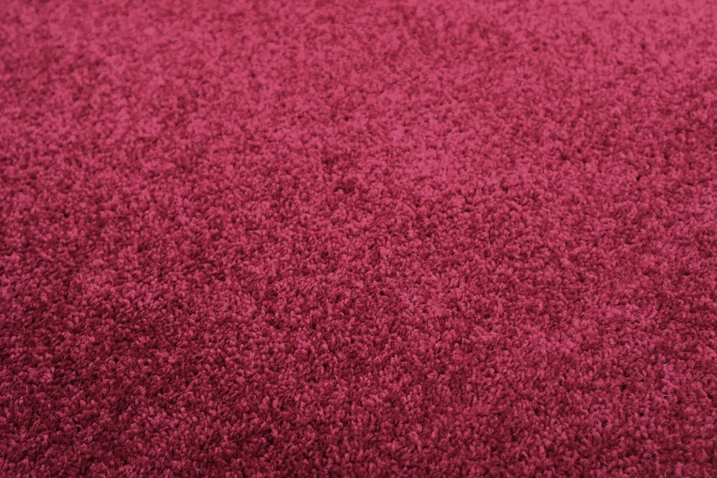 Vopi 2490x90 cm Behúň na mieru Eton vínovo červený - obšitý zo všetkých strán, červená, chodba / predsieň