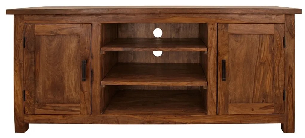 furniture-nabytek.cz - Masiv tv stolek z dřeva palisandr 150x60x45