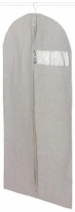 Úložný obal na odevy 60 x 135 cm, sivá