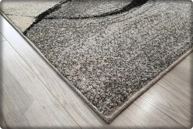 Dekorstudio Moderný koberec RIO vzor 443 sivý Rozmer koberca: 140x190cm
