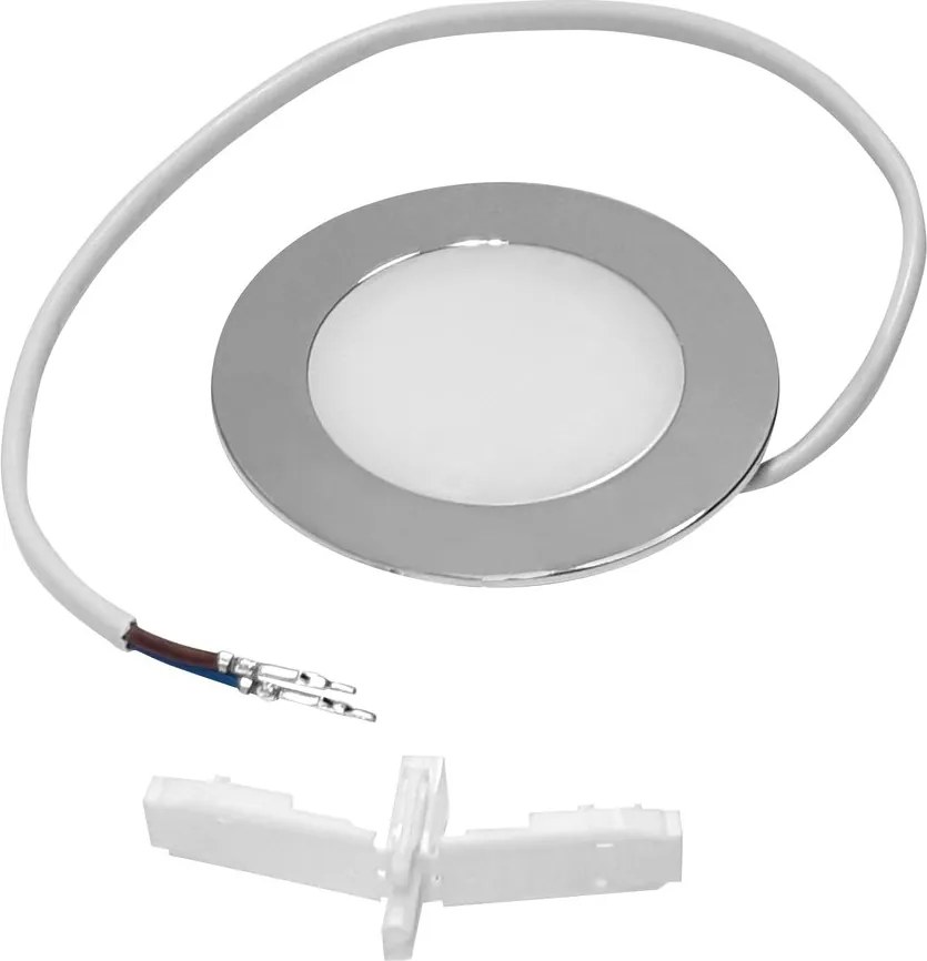 Sapho Sapho, Zápustné LED svetlo 2W, 4000K, 230V pre galerky KORIN, KAWA, ZOJA/KERAMIA FRESH (bočný kábel 30cm), ND-NC-P023