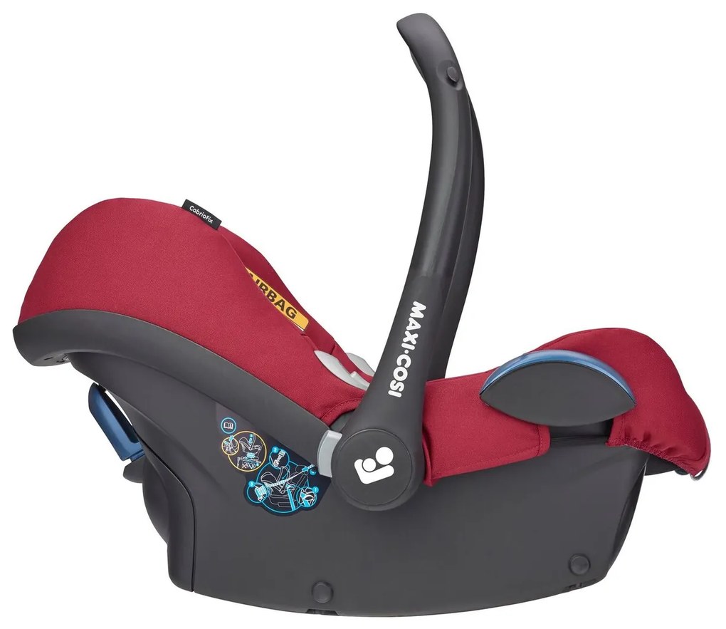 Autosedačka CabrioFix i-Size 0-13kg Essencial Red