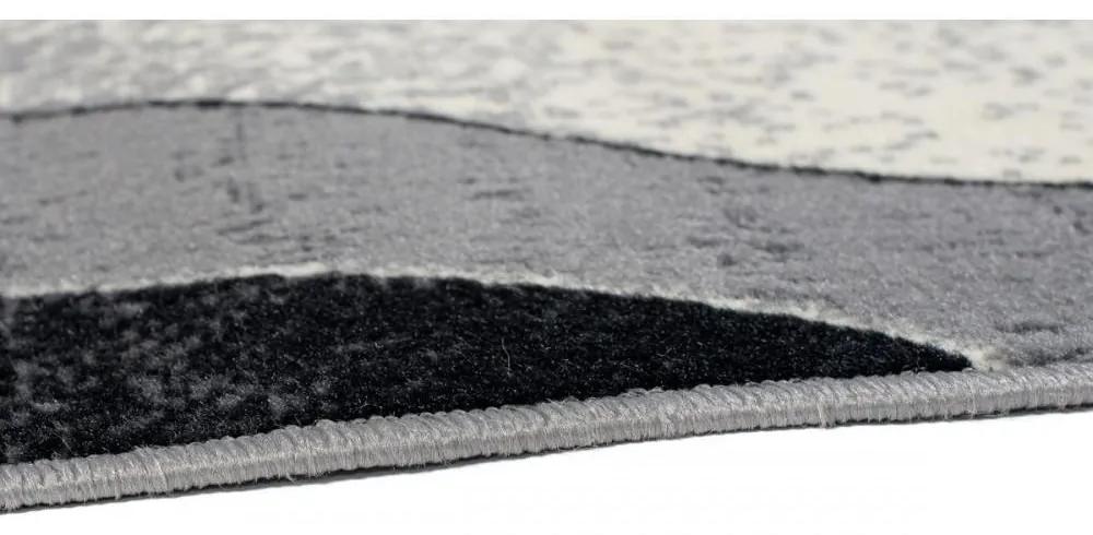 Kusový koberec PP Mel šedý atyp 100x150cm