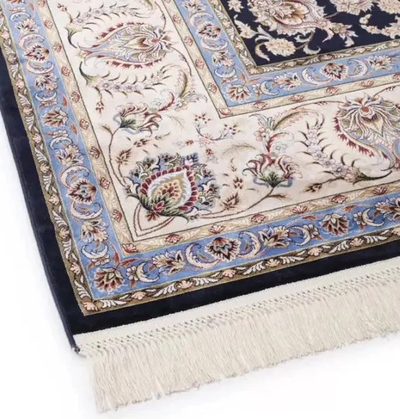 Koberec ANATOLIAN SILK 66524 modrý