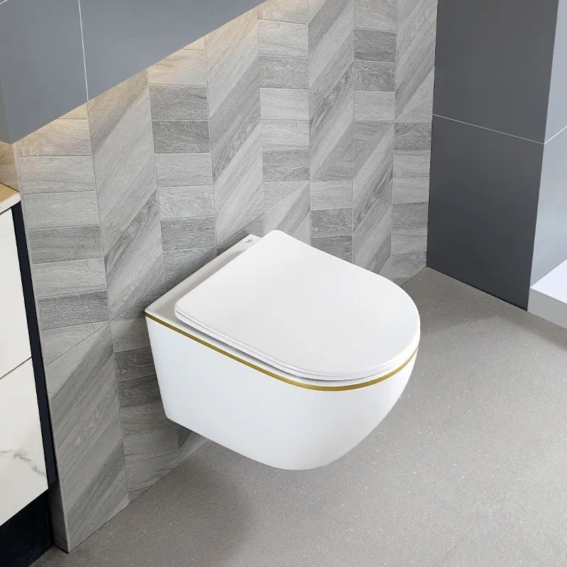 BPS-koupelny Podomietkový modul Geberit DuoFix s WC misou MIZU-WH-GL-TR-03 + ovládacie tlačidlo Delta 20 biela
