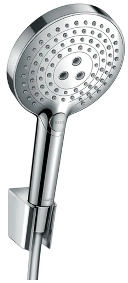 Hansgrohe Raindance Select S, sprchový set 120 3jet s hadicou 1600 mm, chrómová, HAN-26721000