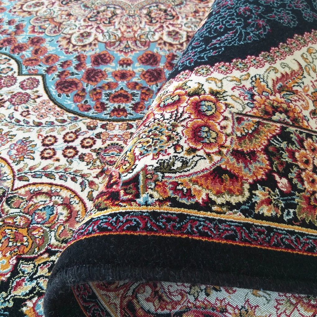 DY Exkluzívny koberec PERS 04 Navy Rozmer: 200x300 cm